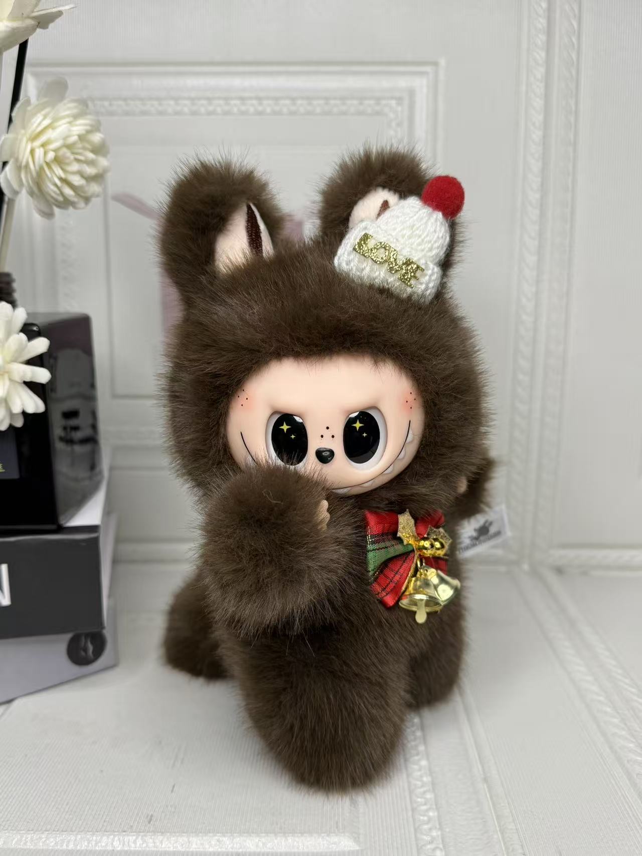 christmas hat plush toy