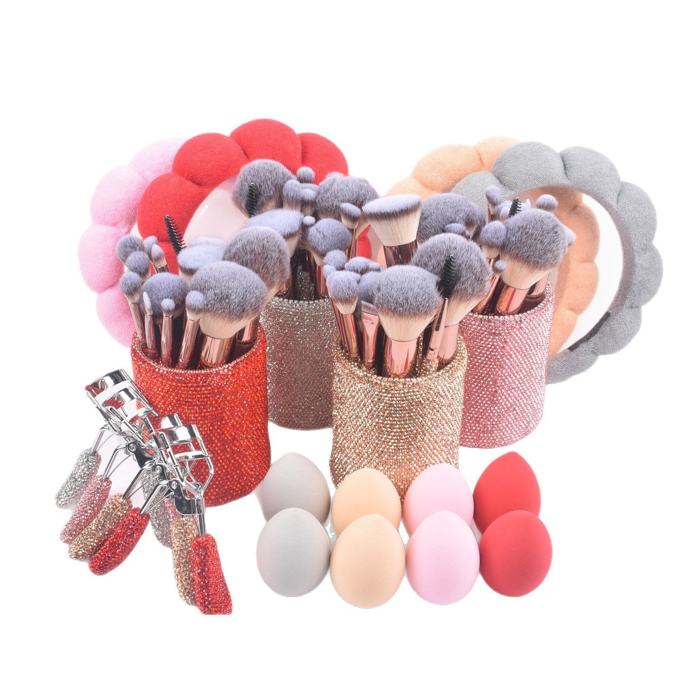 Luxury Diamond Makeup Brushes Gift Kit