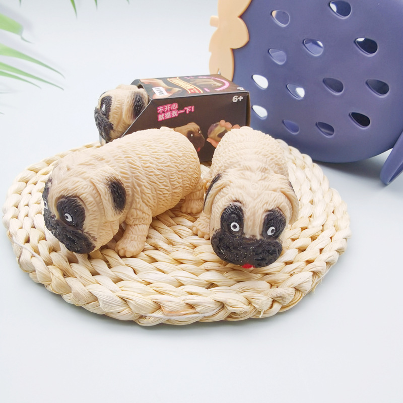 Adult Decompression Toy Creative Sausage Dog Squeeze Stress Relief Toy