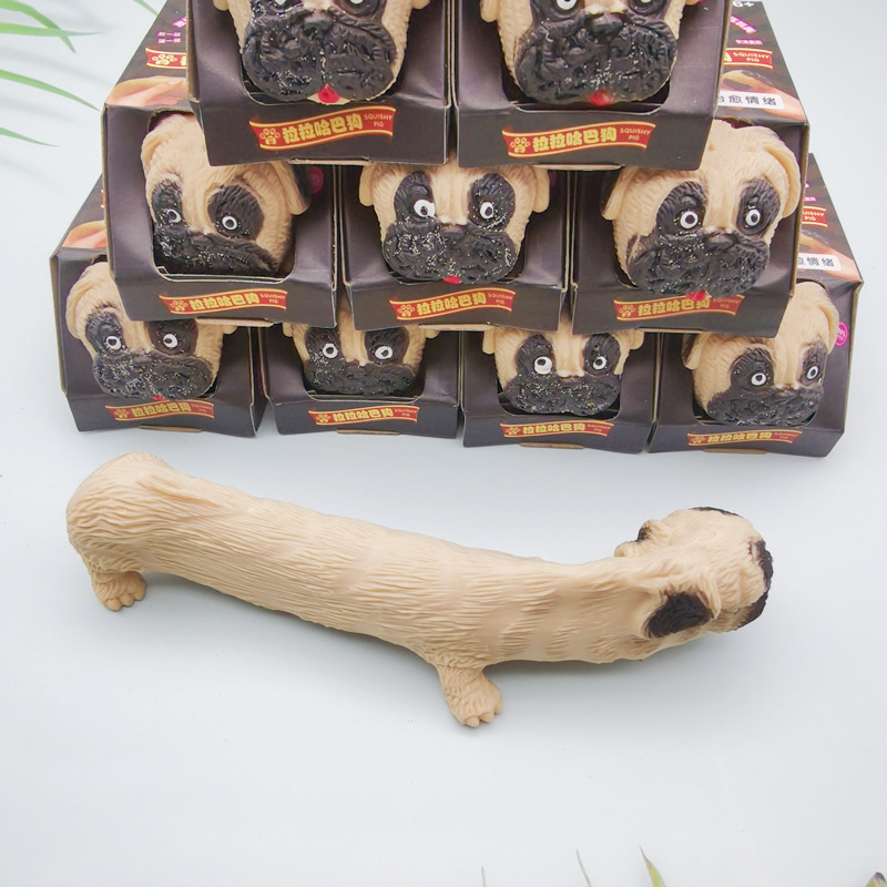 Adult Decompression Toy Creative Sausage Dog Squeeze Stress Relief Toy