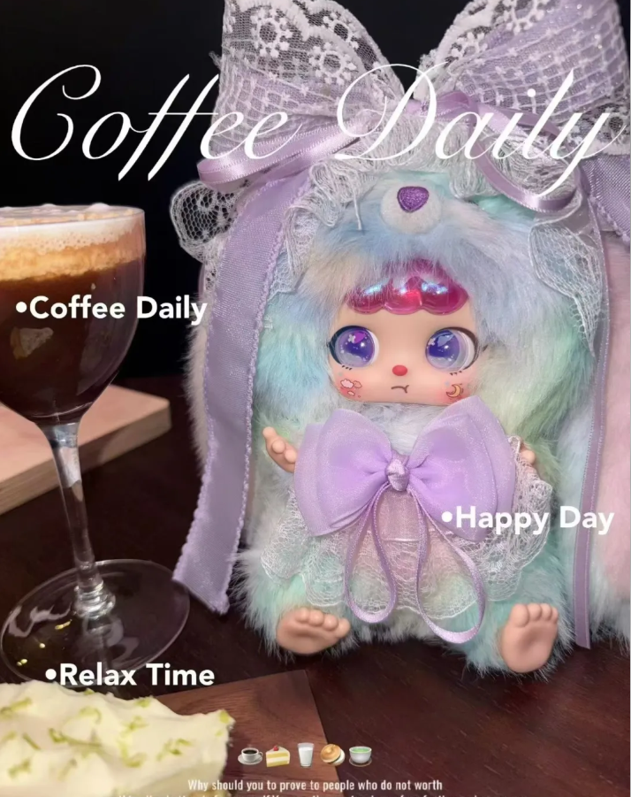 KEBIDOU-tiny nai fu bunny Plush dolls babe blind box