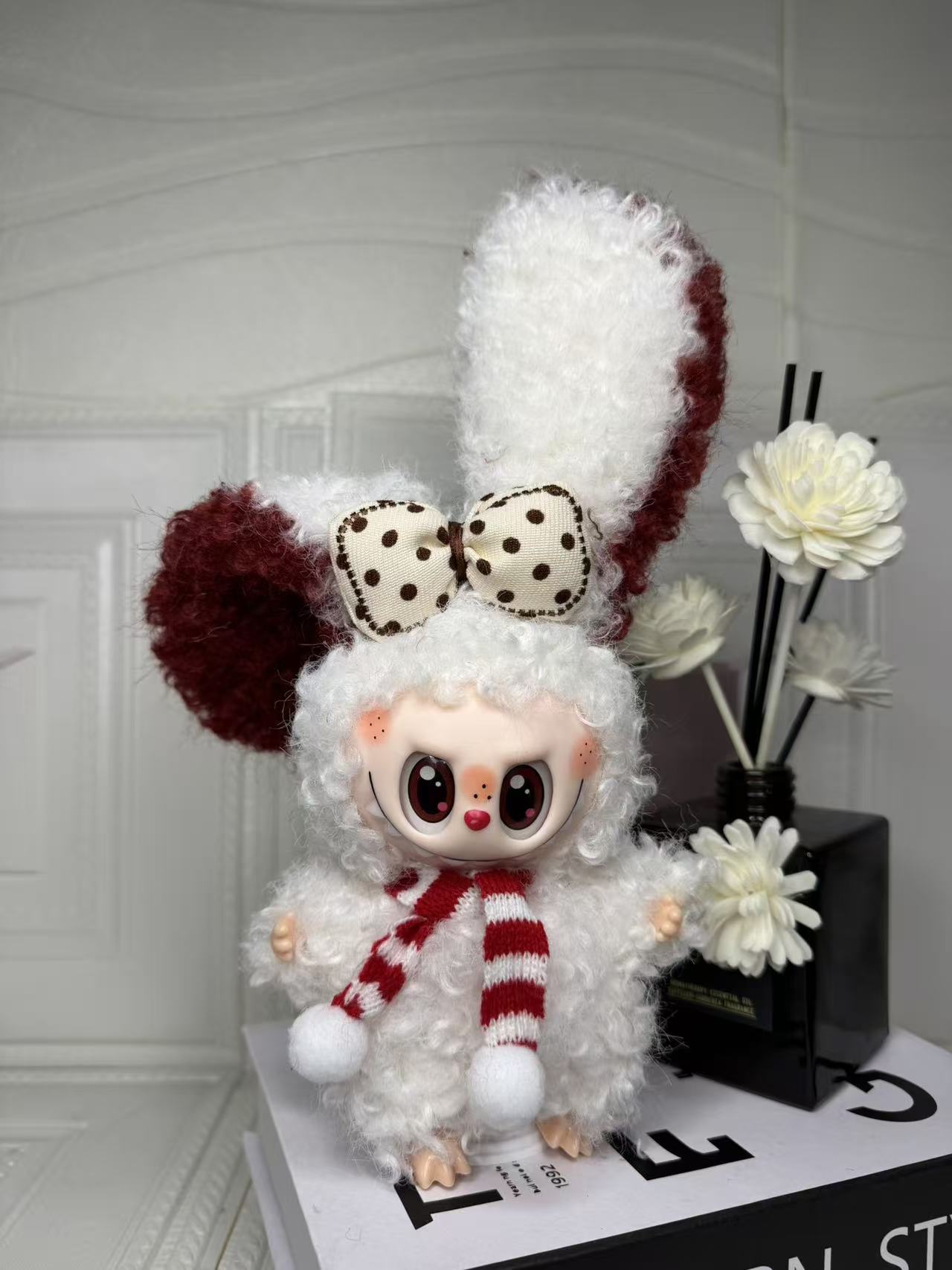 Curly fur bunny