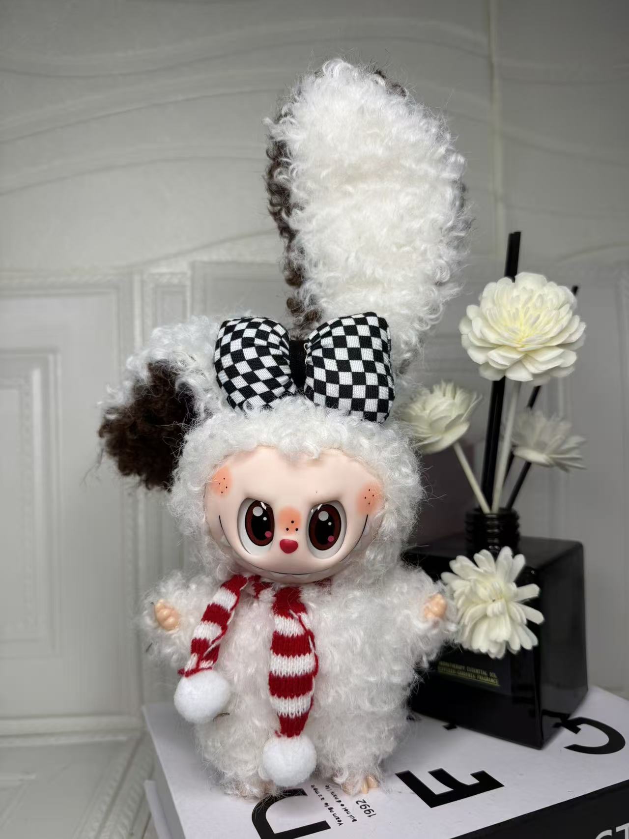 Curly fur bunny
