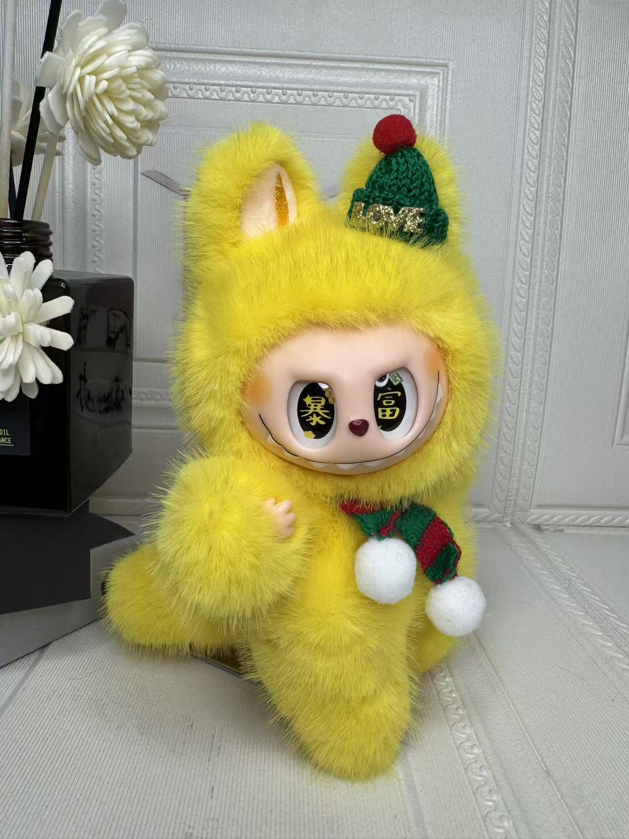 christmas hat plush toy