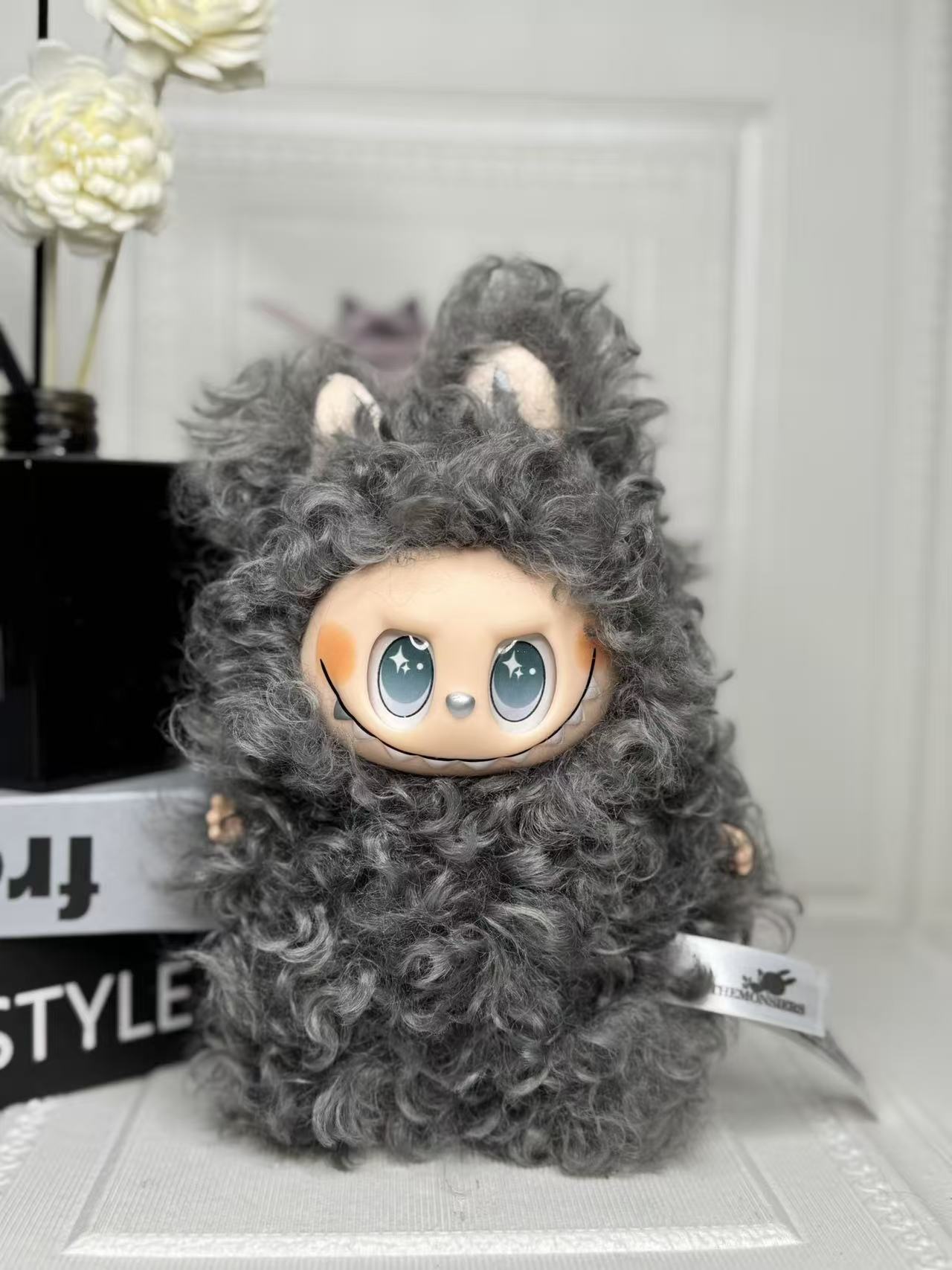 Curly hair plush toy