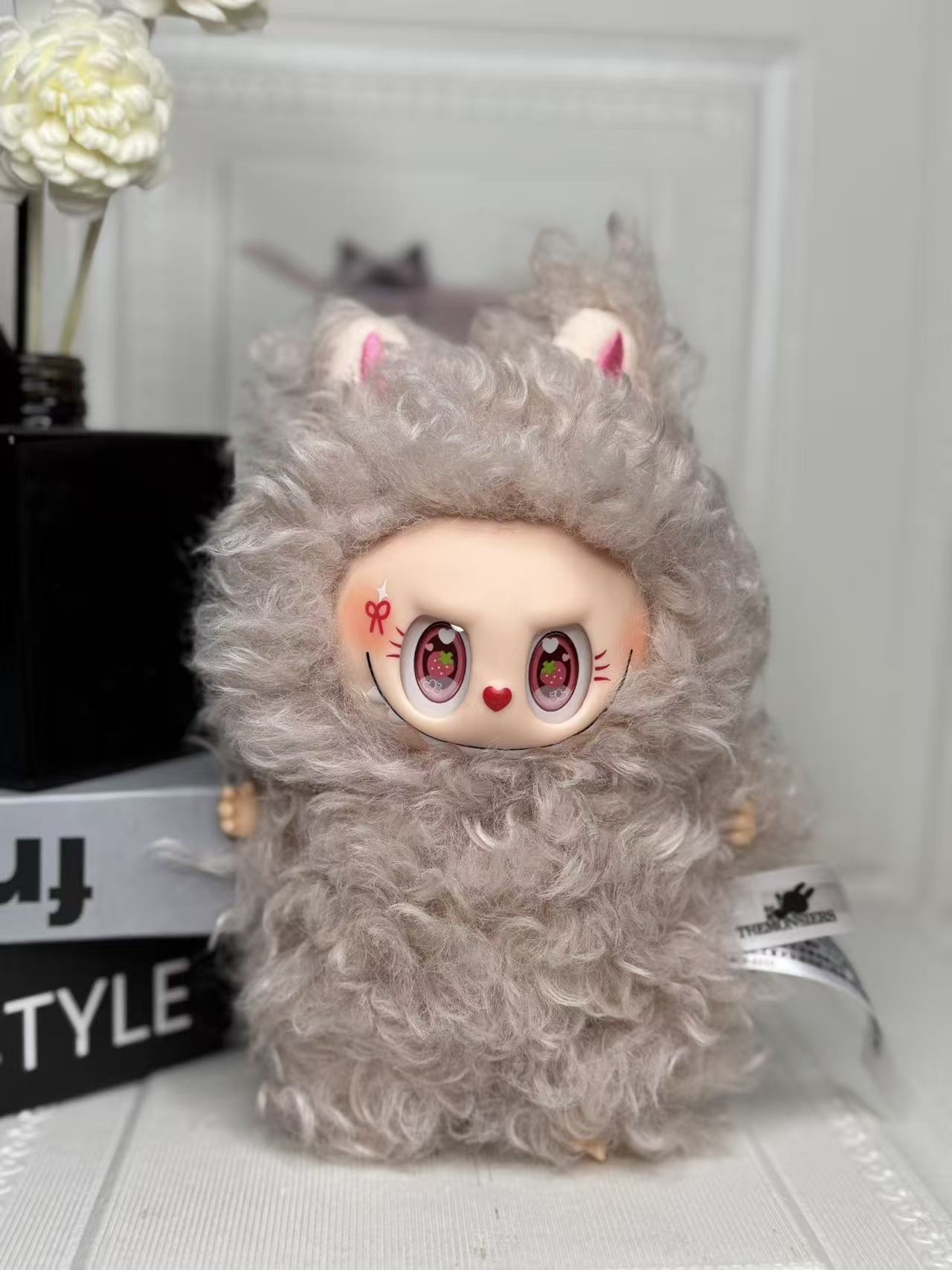 Curly hair plush toy
