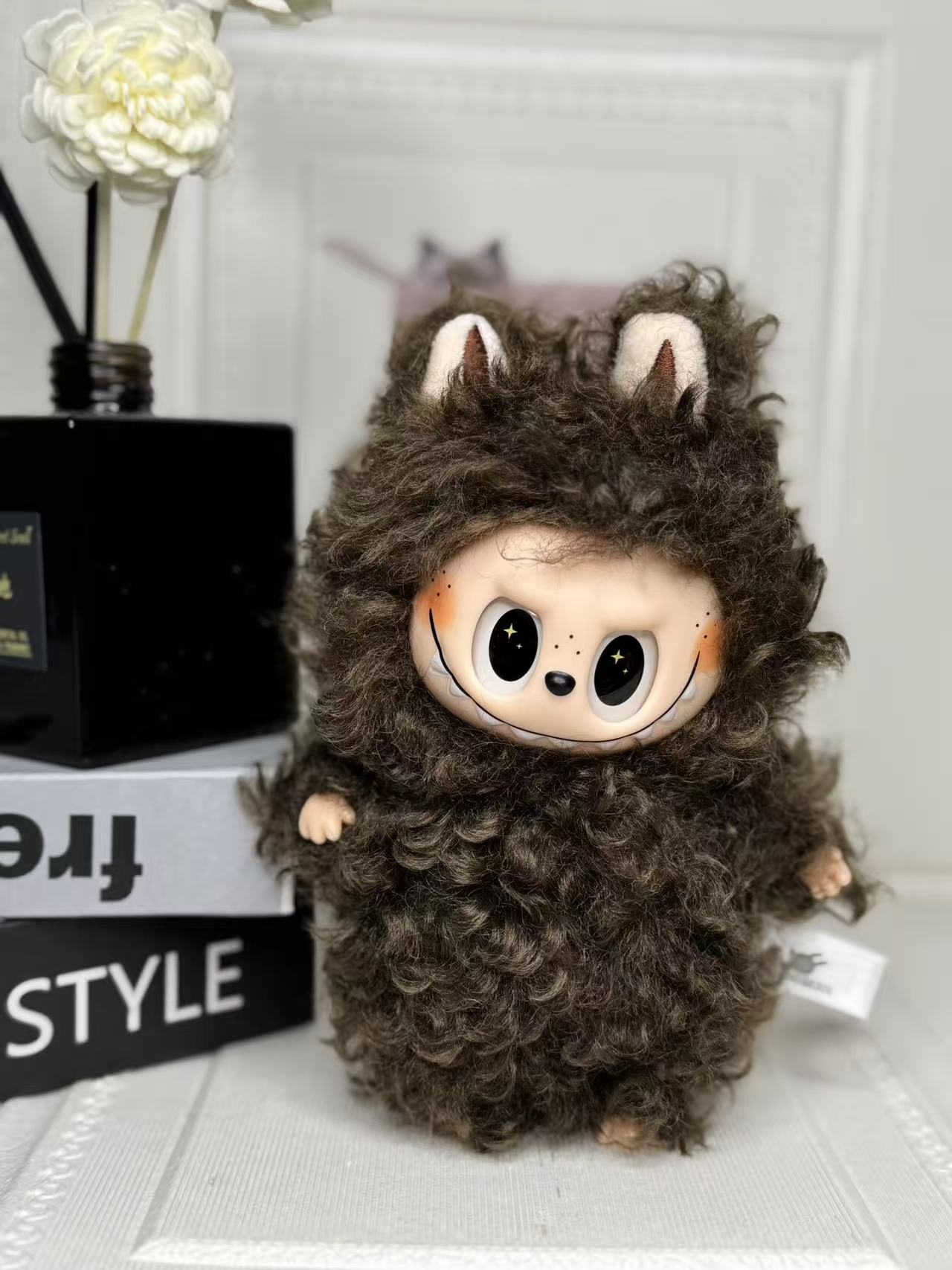 Curly hair plush toy