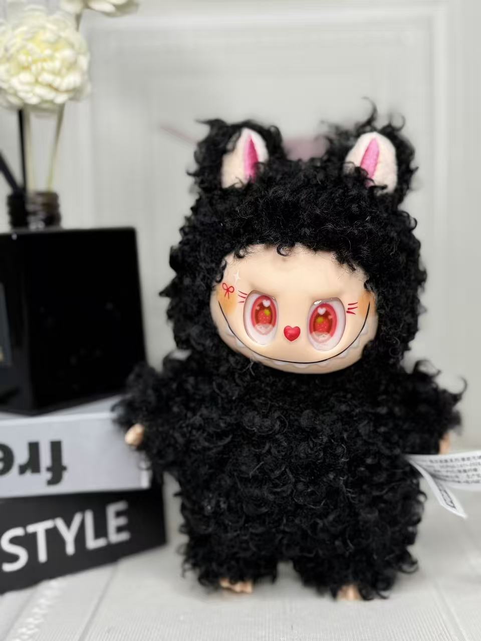Curly hair plush toy