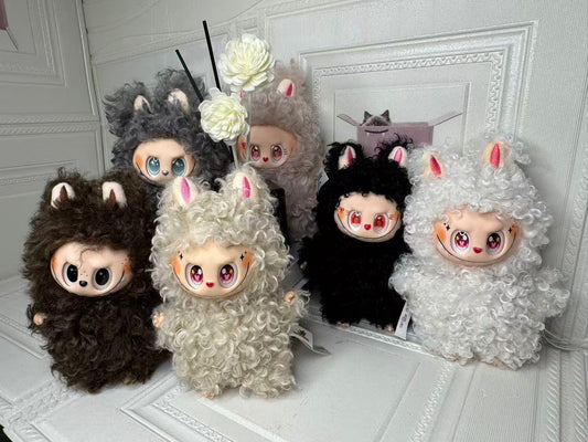 Curly hair plush toy
