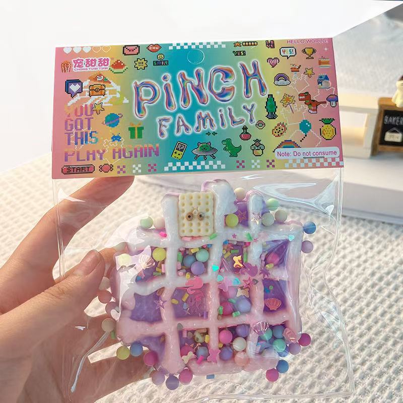 Waffle and Donut Squishy