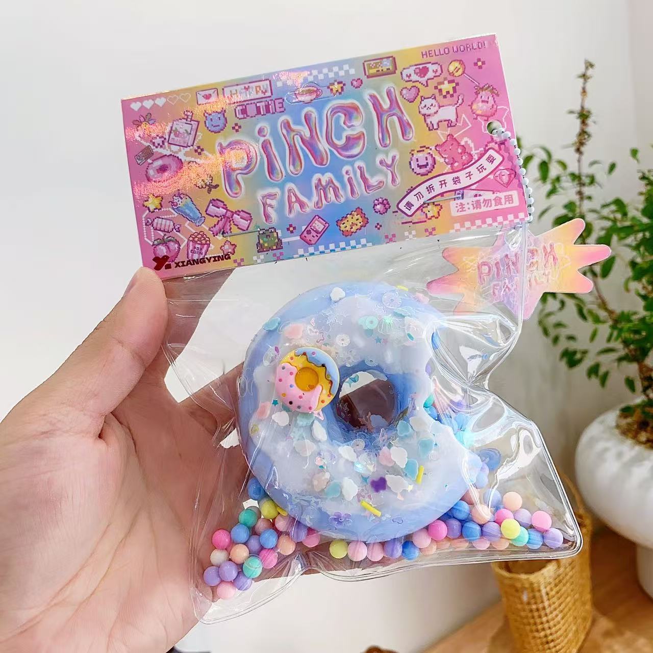 Waffle and Donut Squishy