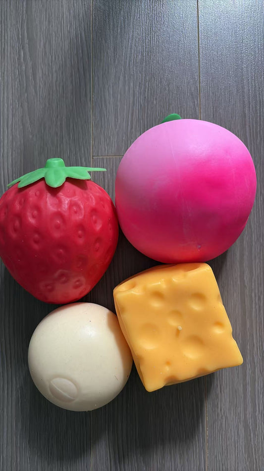 Jumbo strawberry peach cheese squishy choose from here