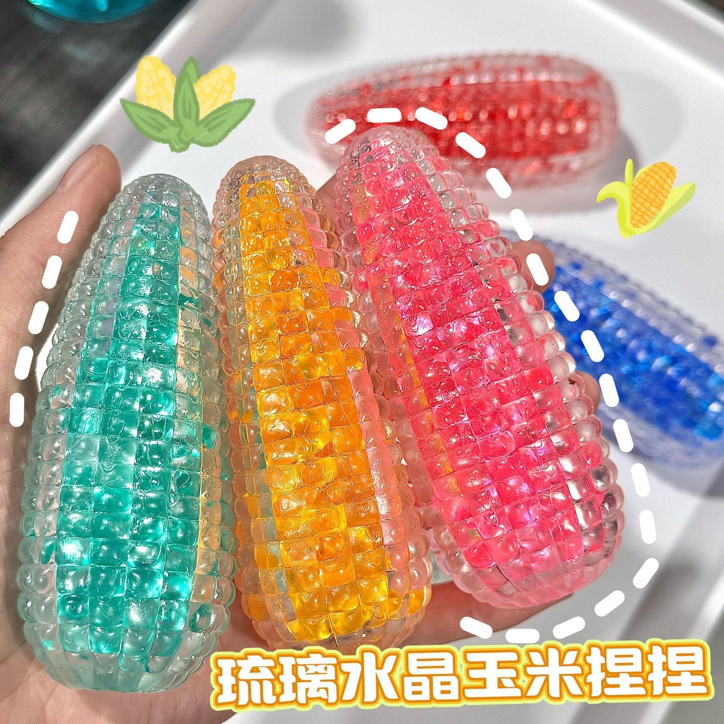 Corn squishy toy