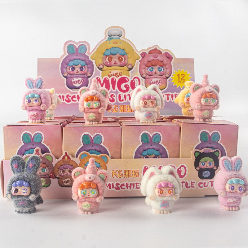 12pcs set mini funny blind box