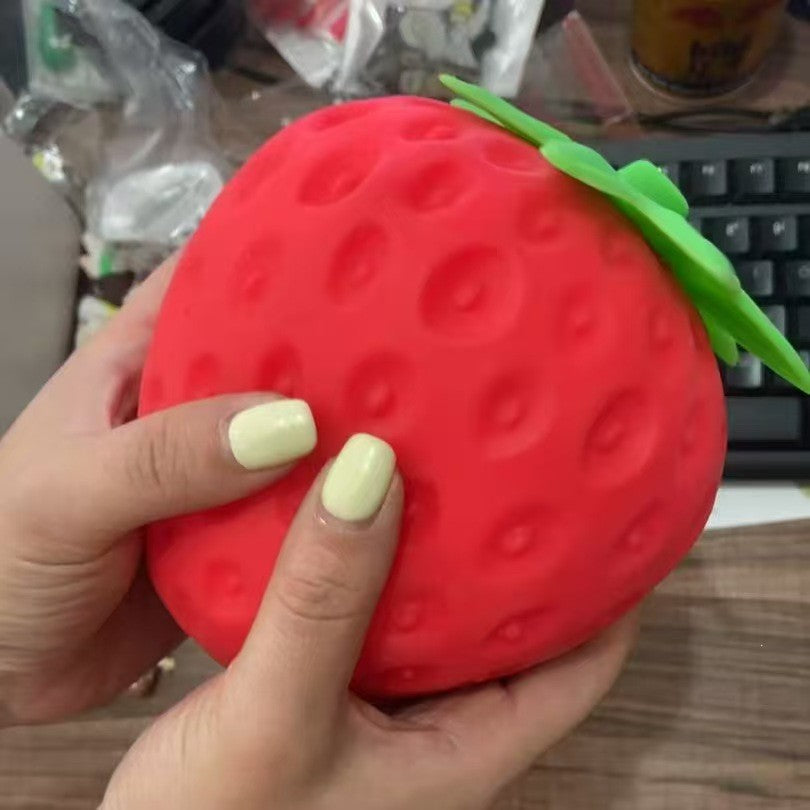 Big and small Strawberry squishy