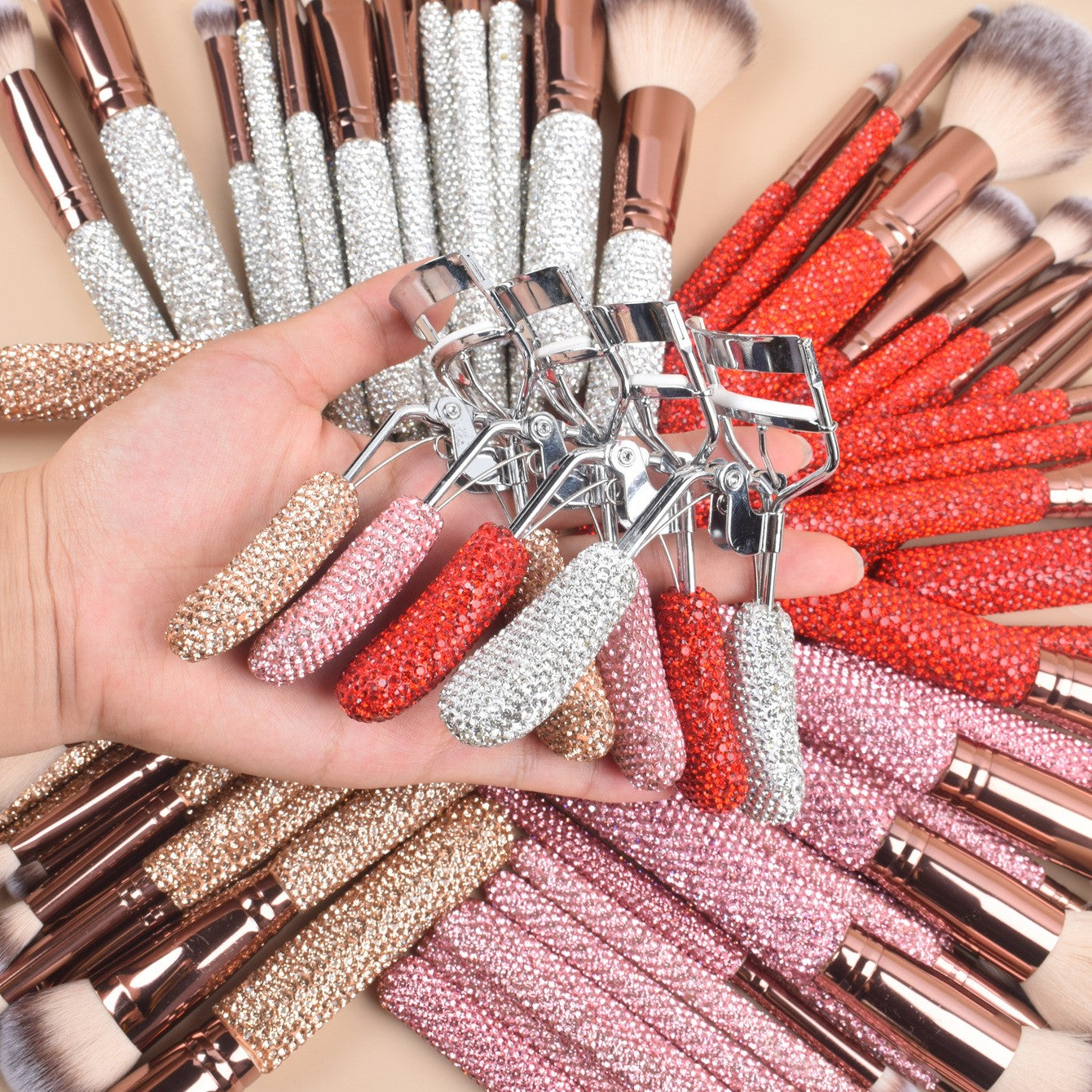 Luxury Diamond  Makeup Brushes Gift Kit