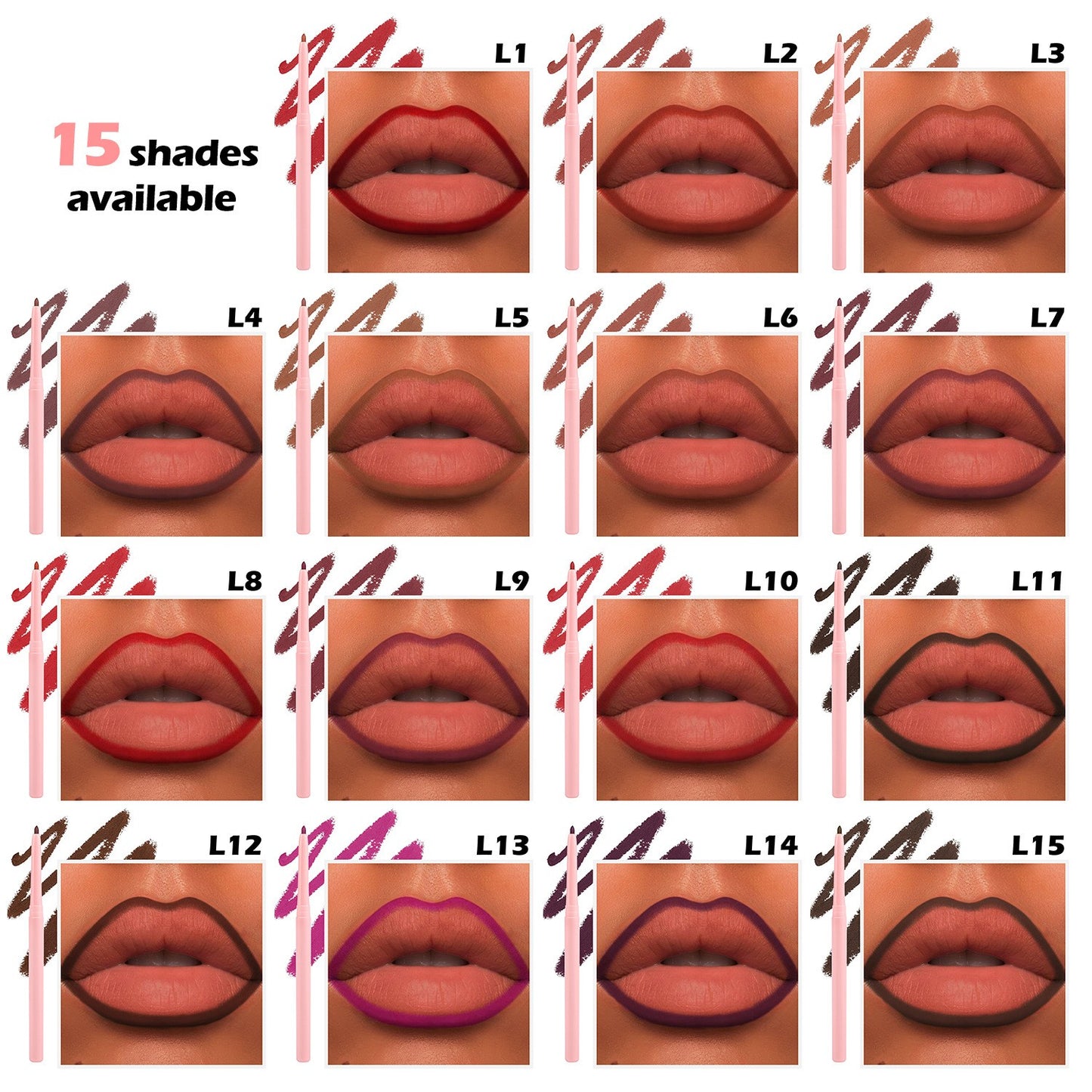 Valentine Makeup lip series gift set