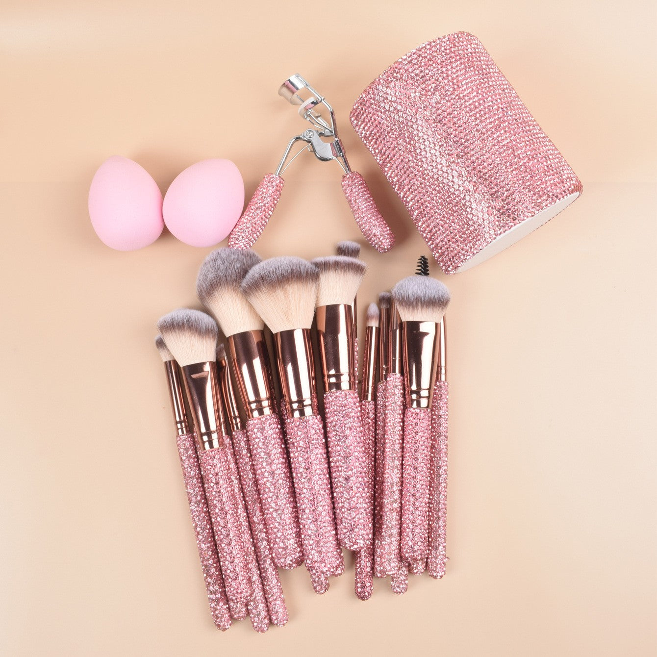 Luxury Diamond  Makeup Brushes Gift Kit