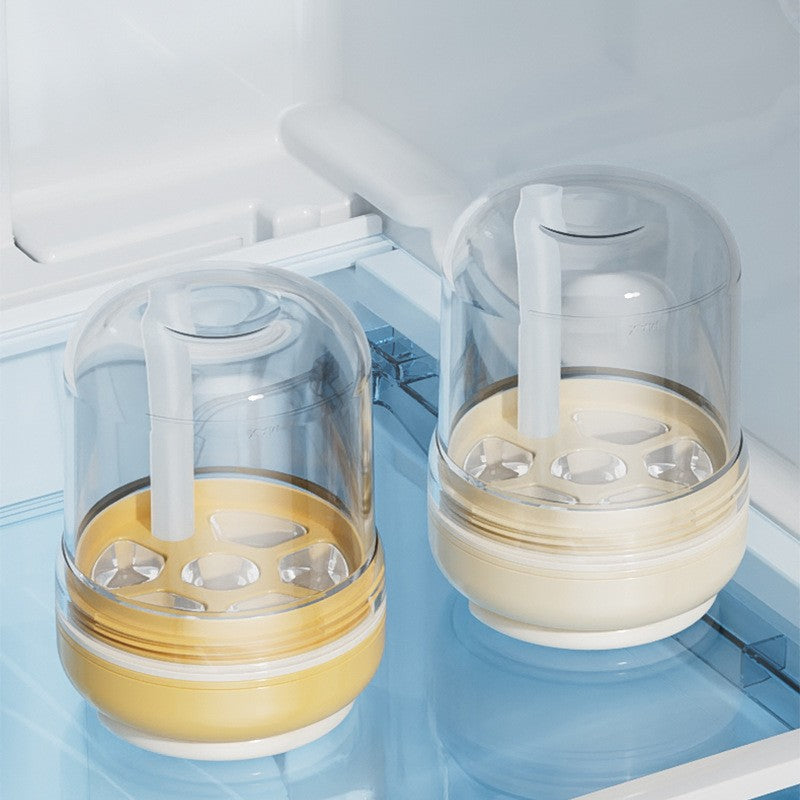 3-in-1 Ice Cube Tray Press Easy Demoulding Portable Water Bottle Ice Making Storage Cup