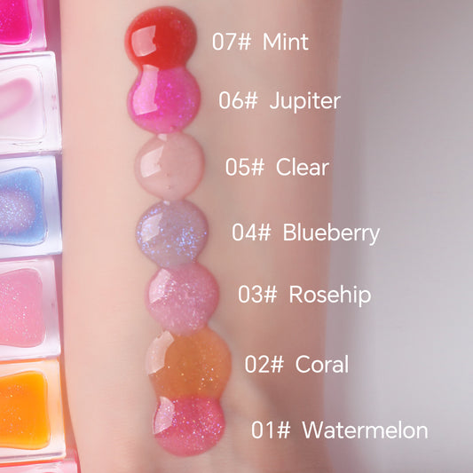 NO LOGO Flavored color changing lip oil