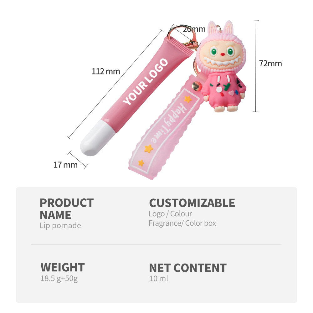 No Logo Lip oil with Keychain