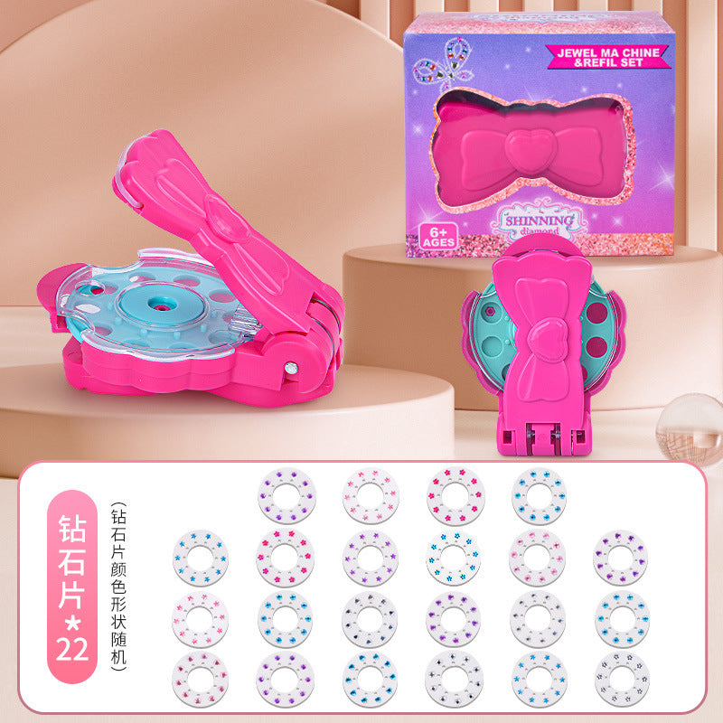 Girls Hair Diamond Drill Machine Toy