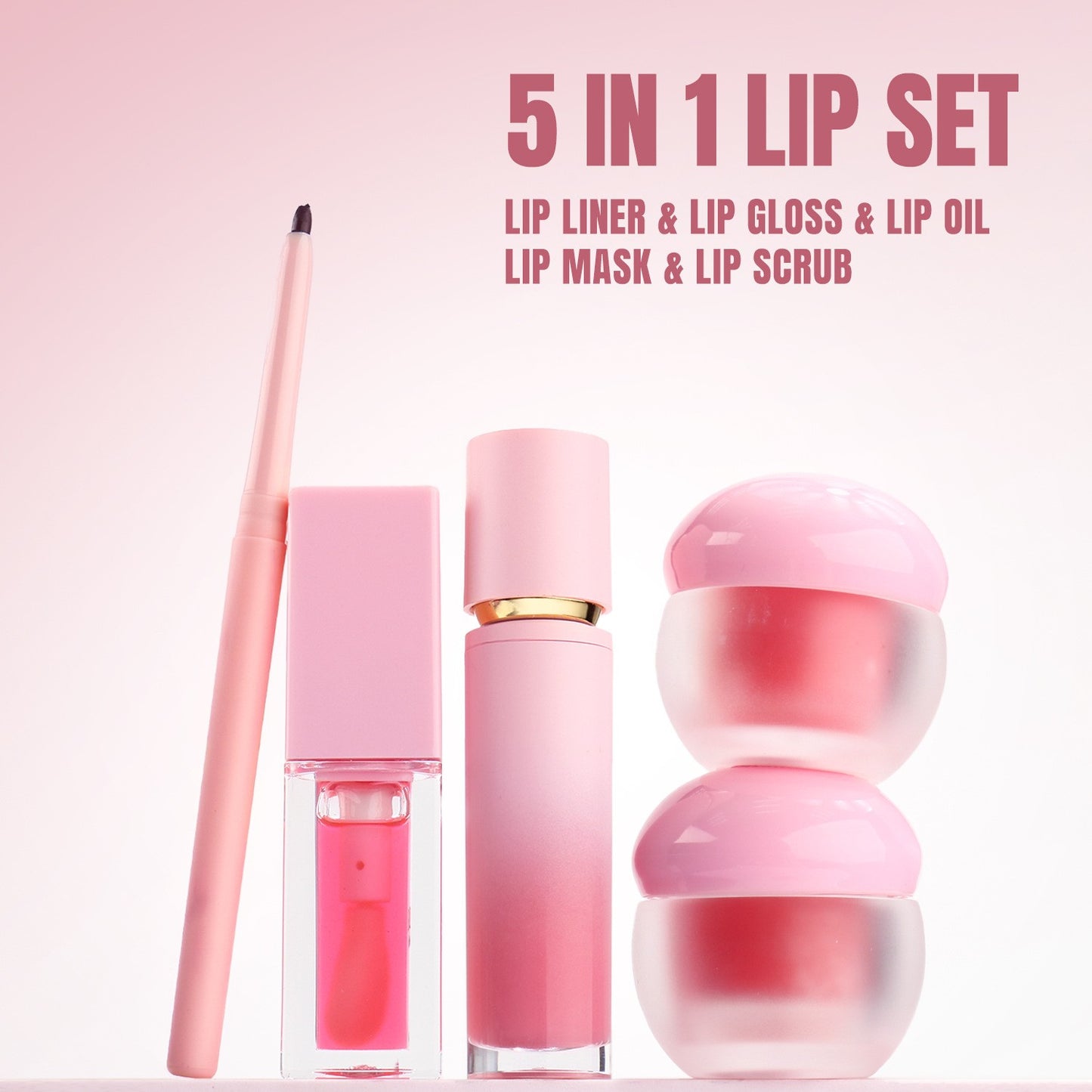 Valentine Makeup lip series gift set