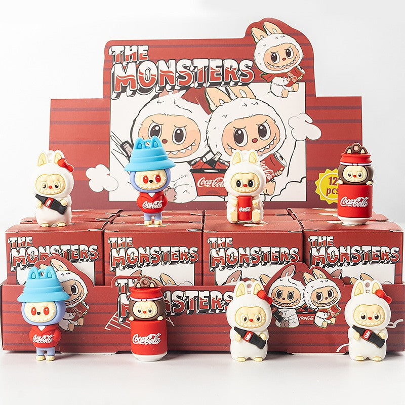 12pcs set mini funny blind box