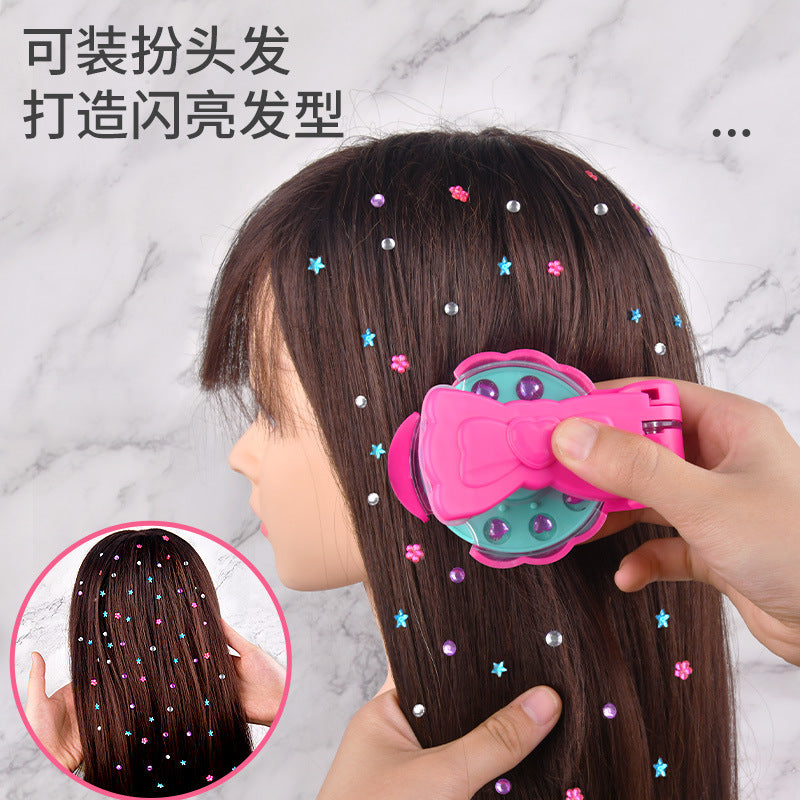 Girls Hair Diamond Drill Machine Toy