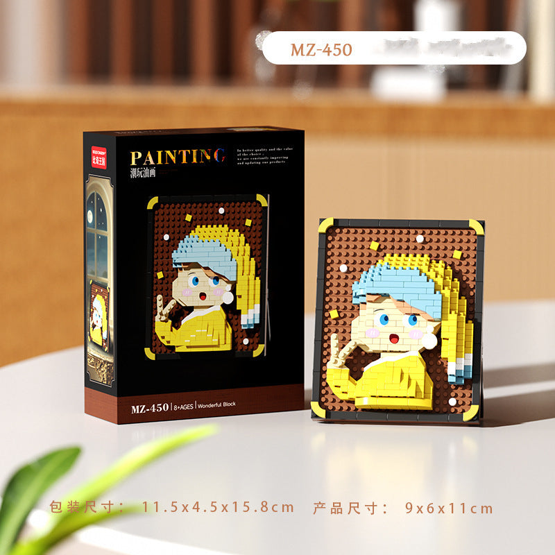 Building BLock -World Famous Paintings Series
