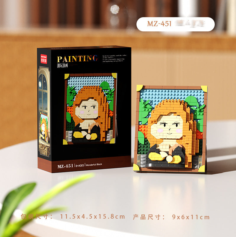 Building BLock -World Famous Paintings Series