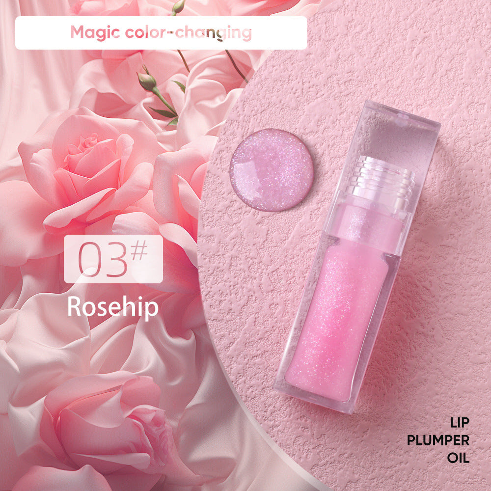 NO LOGO Flavored color changing lip oil