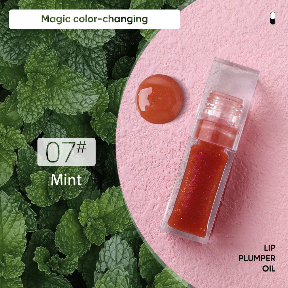 NO LOGO Flavored color changing lip oil